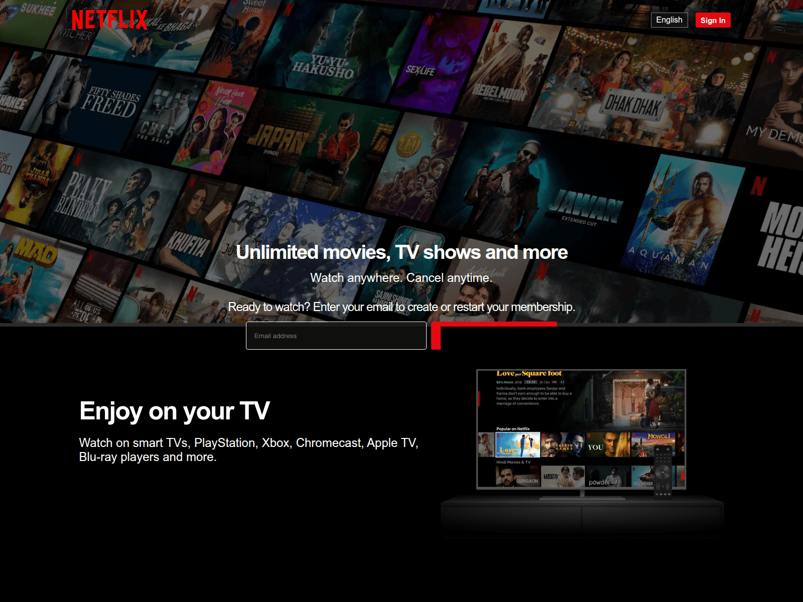 Screenshot of netflis-clone.netlify.app