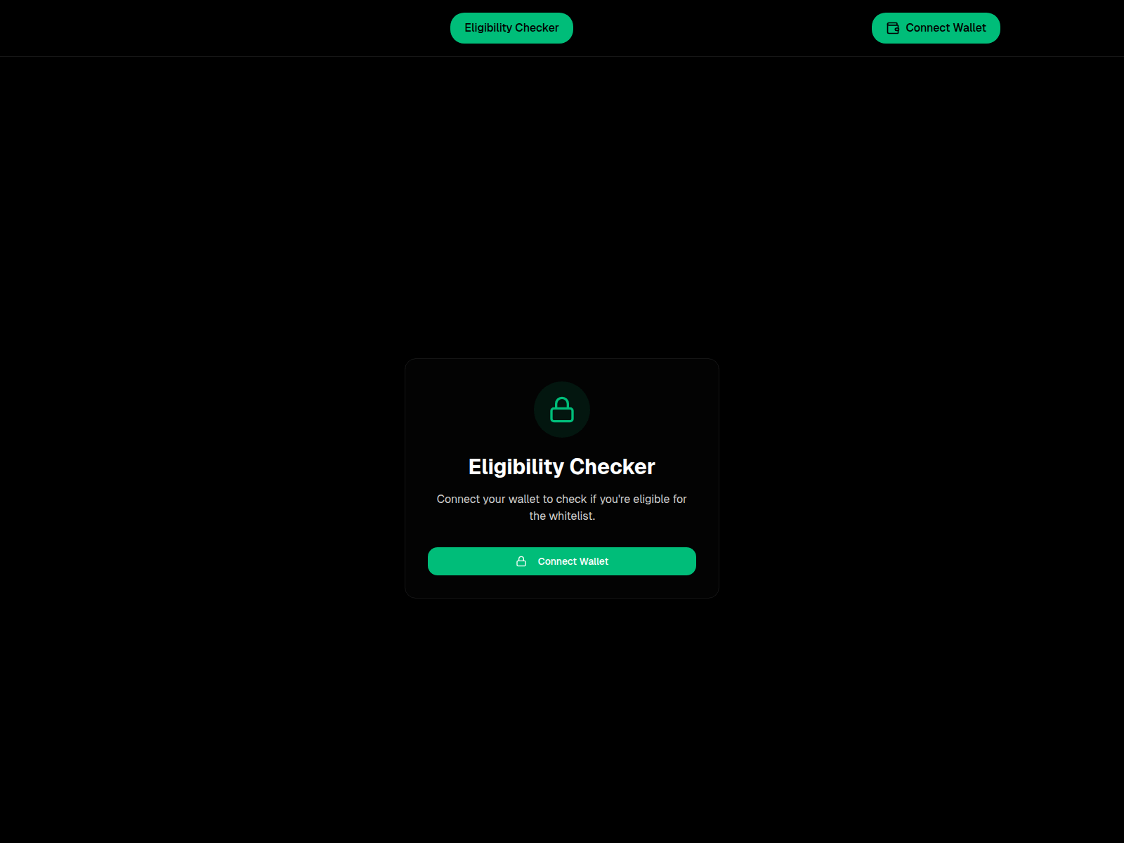 Screenshot of checker-eligibility.xyz