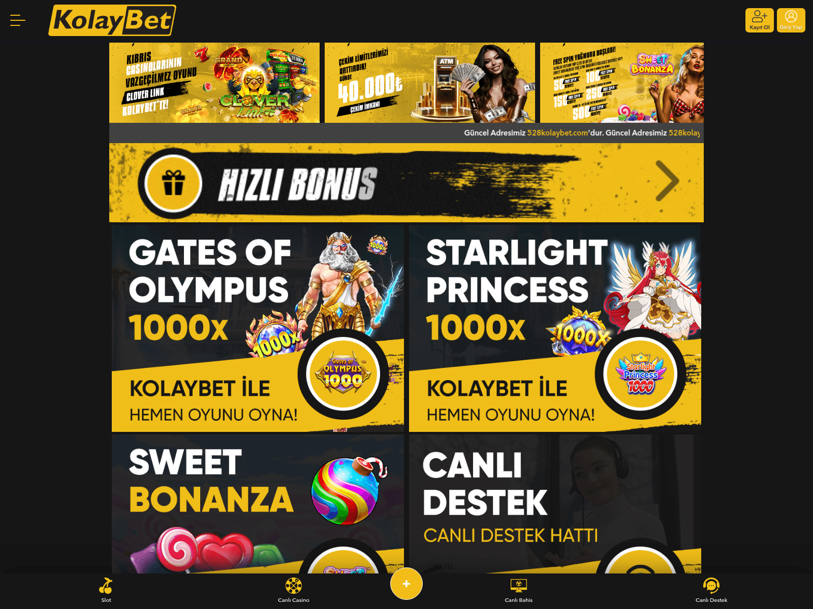 Screenshot of 528kolaybet.com