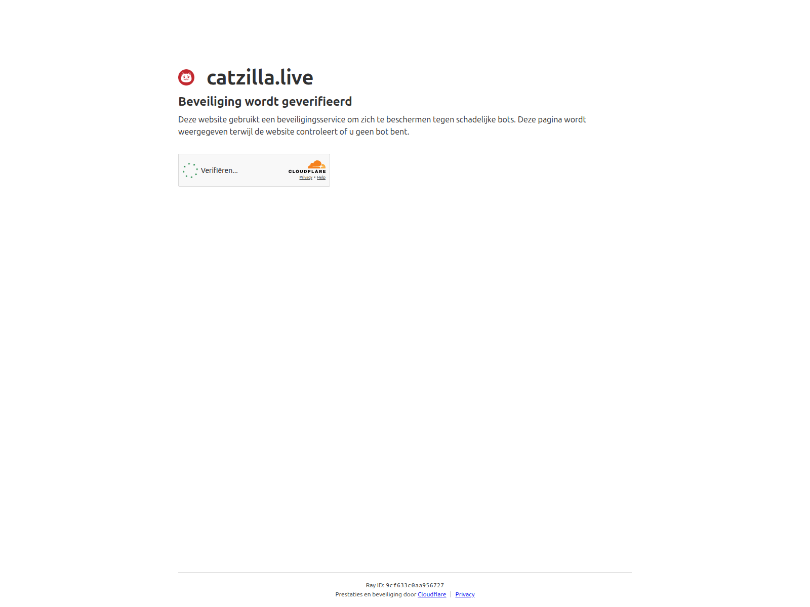Screenshot of catzilla.live