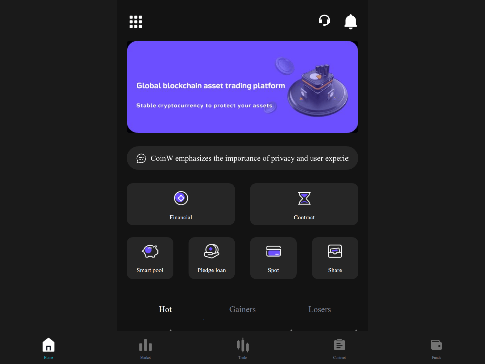 Screenshot of coinwor.com