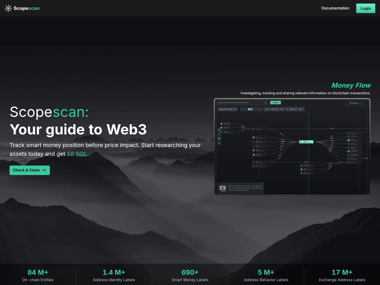 Screenshot of scopescan.net