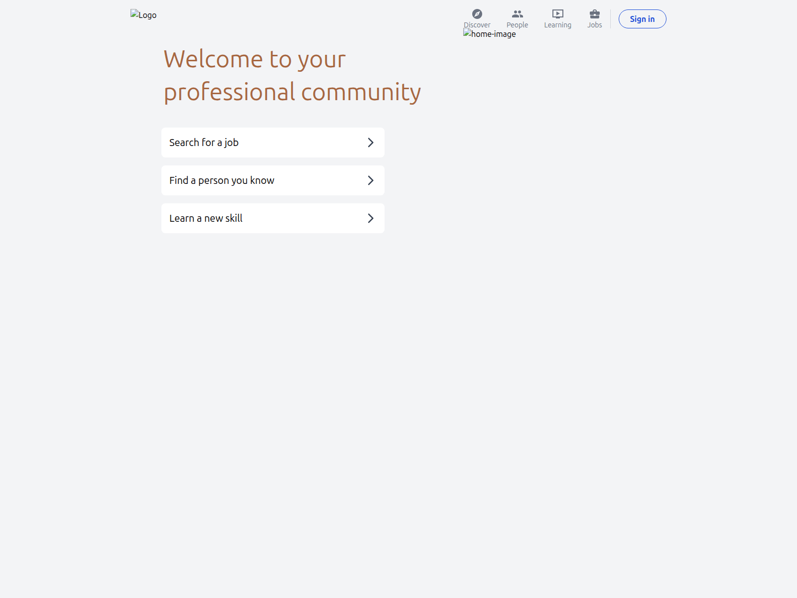 Screenshot of linkedin-clone-green.vercel.app