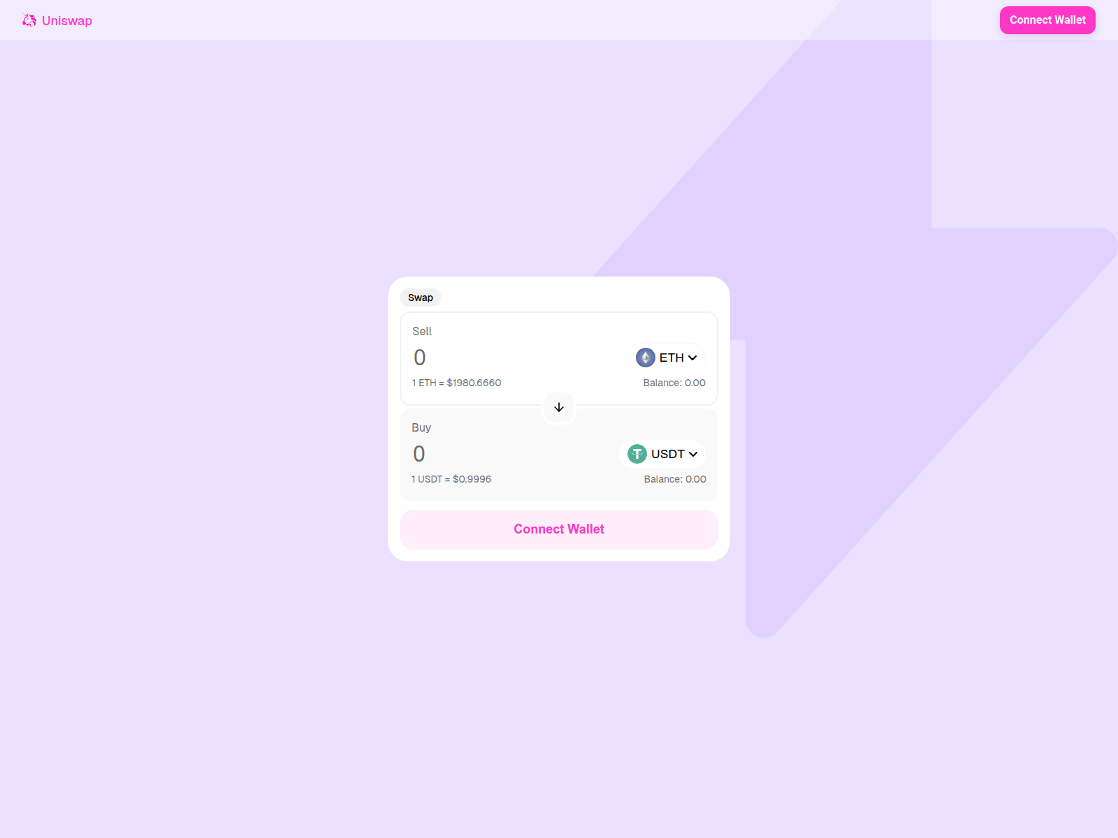 Screenshot of dex-uniswap.app