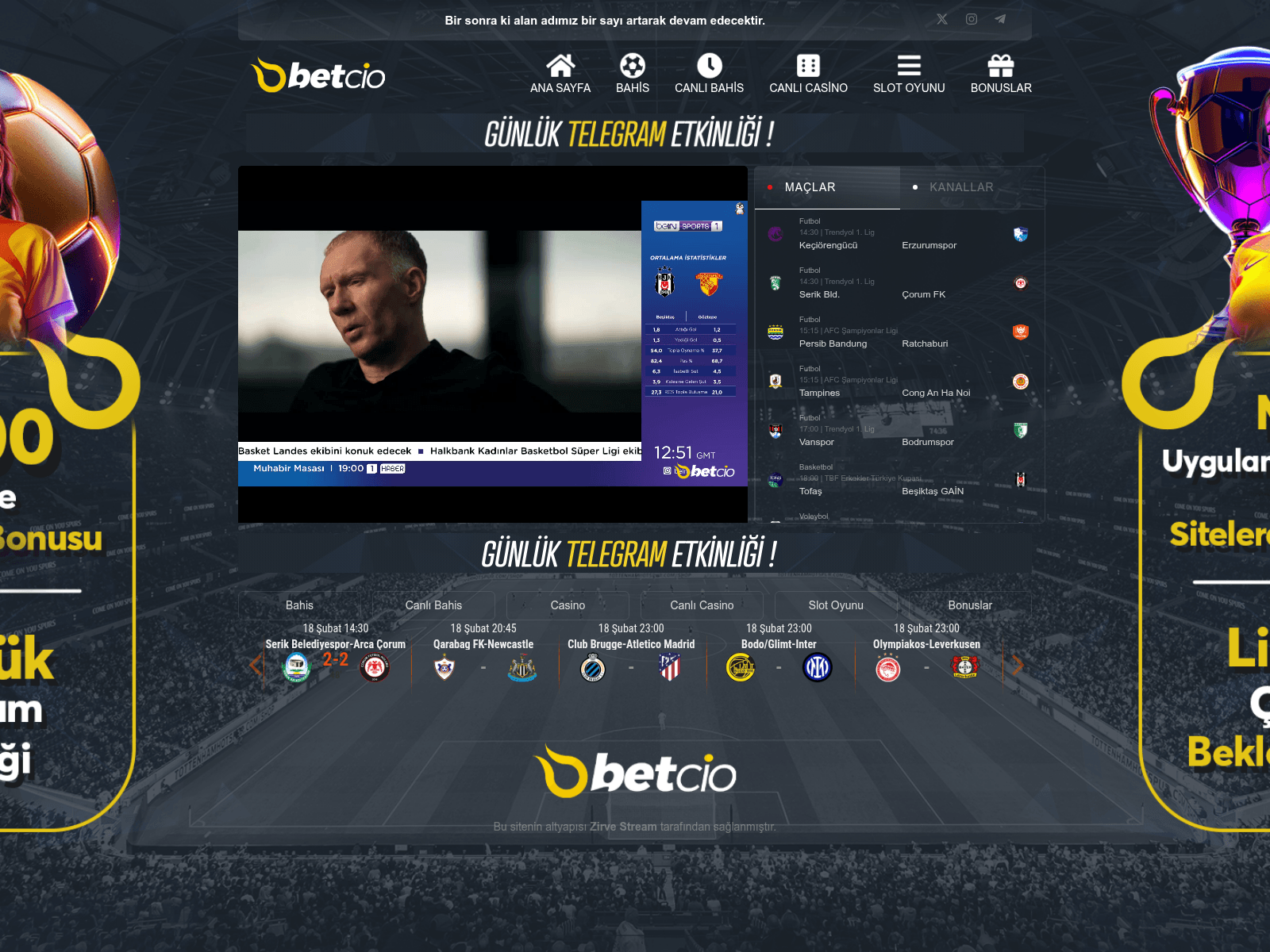 Screenshot of bciotv18.com