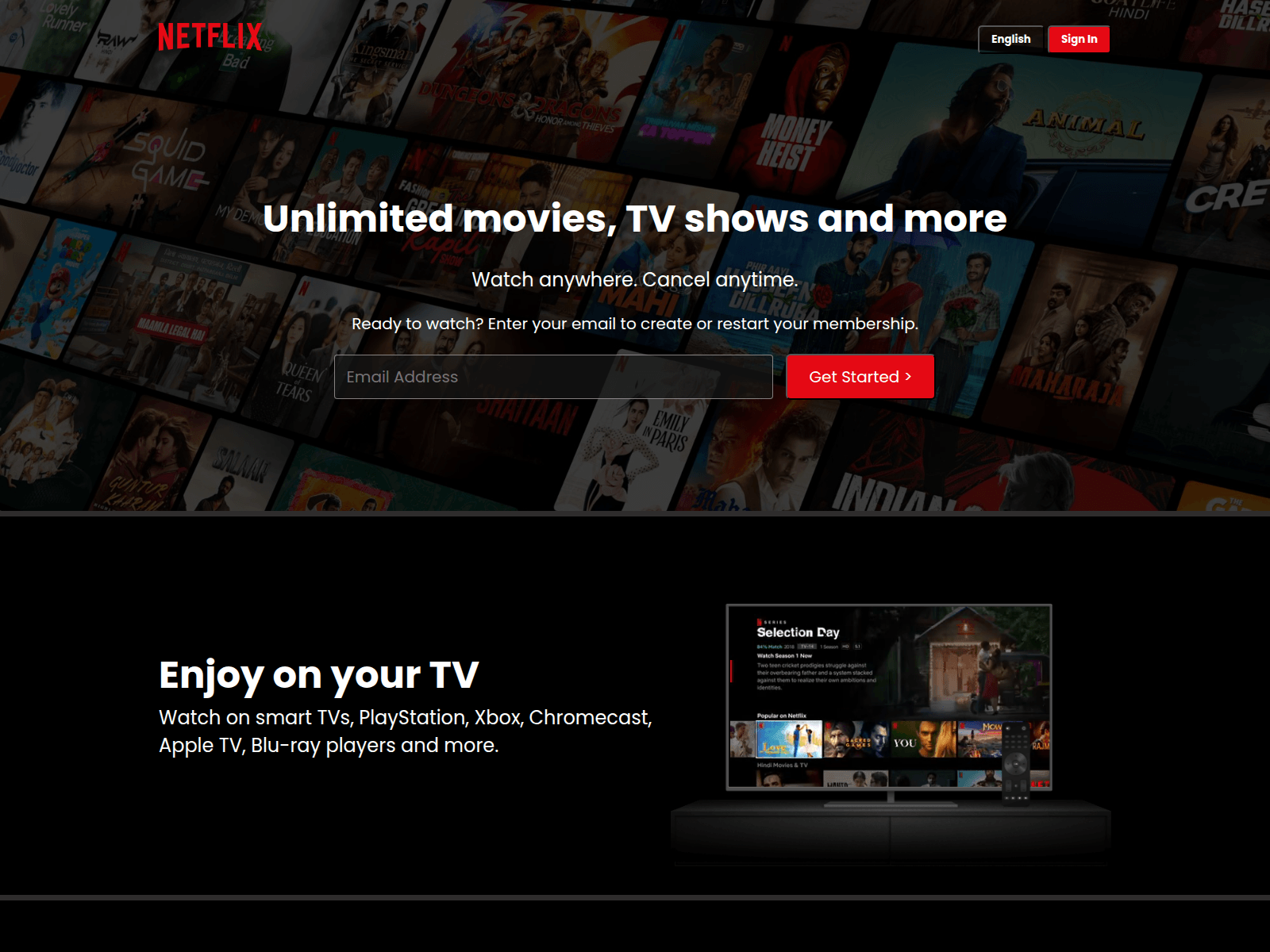 Screenshot of netflix-clone-azure-seven.vercel.app