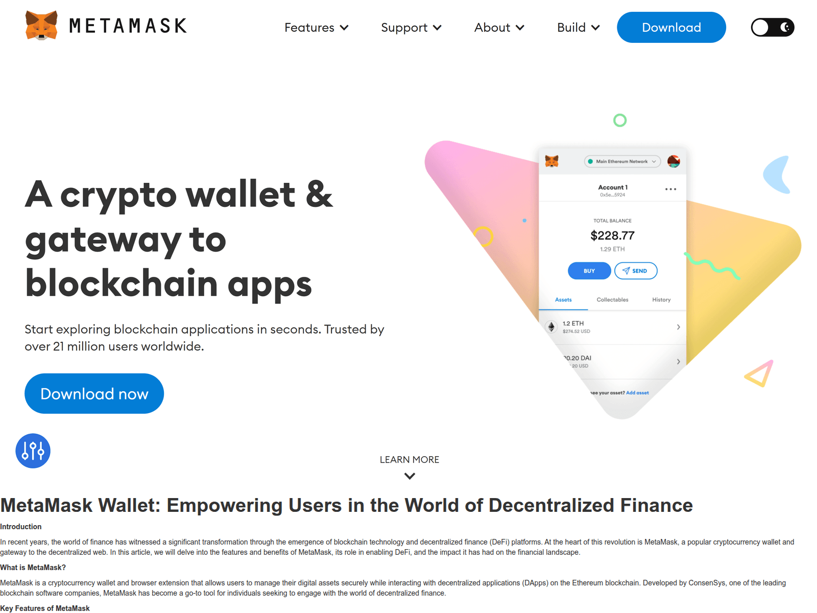 Screenshot of mut-tamask-wellat.webflow.io