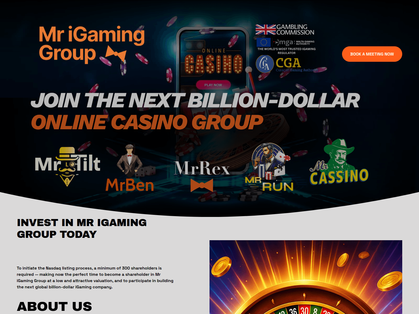 Screenshot of ir-mrben.com