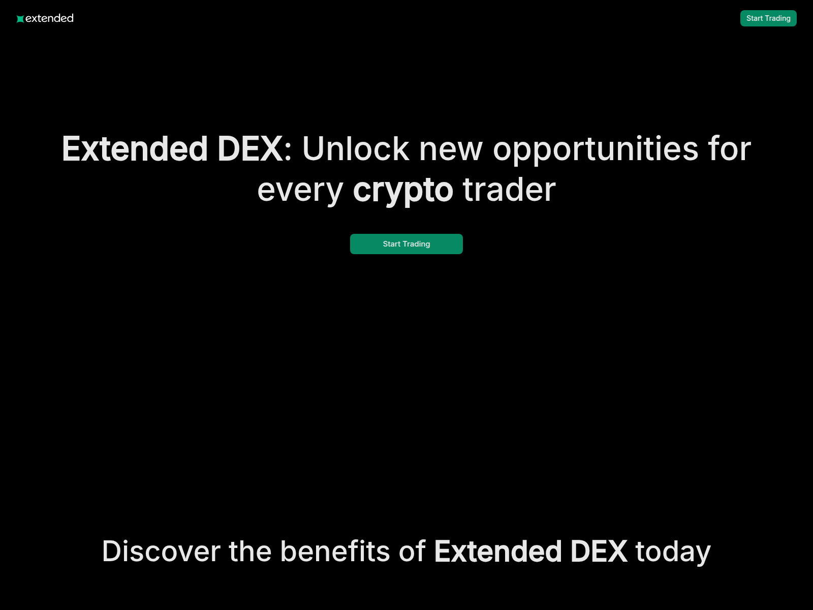 Screenshot of extendeddex.com