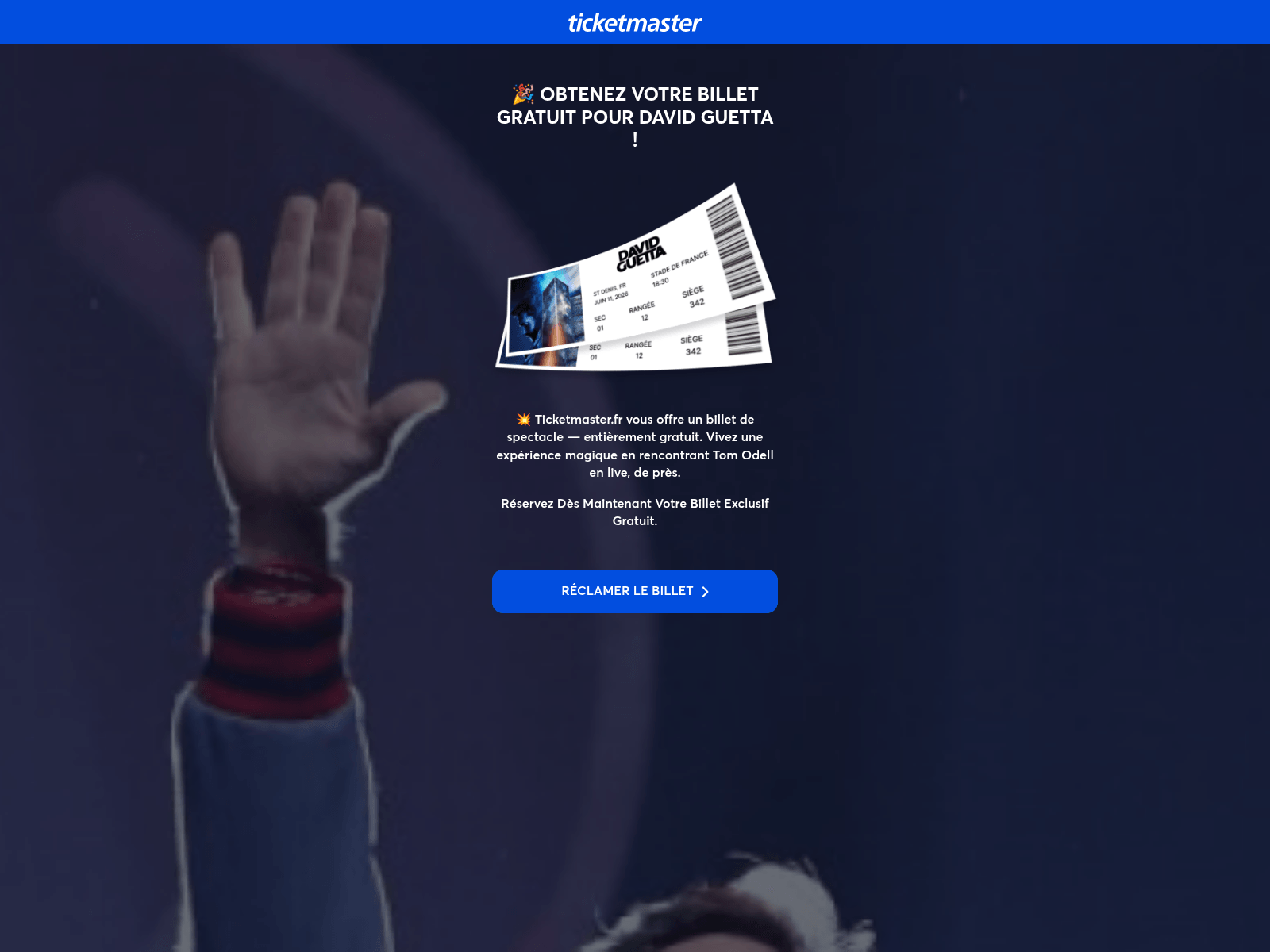 Screenshot of frtickx.info