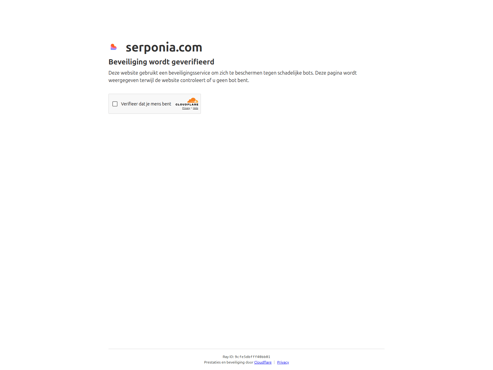 Screenshot of serponia.com