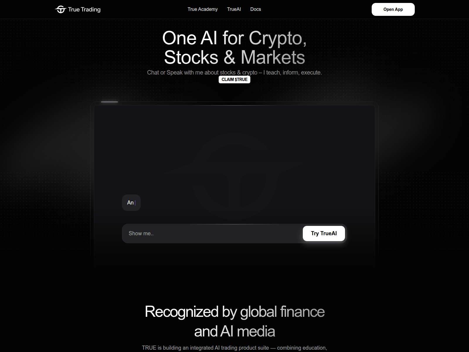 Screenshot of truetrading.info