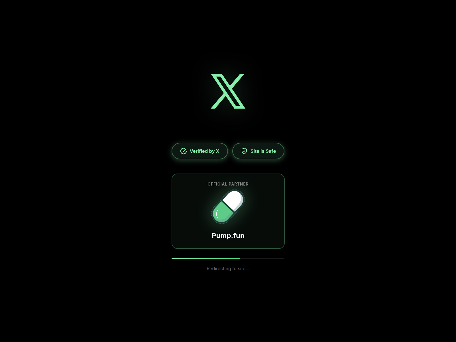 Screenshot of return-pump.fun