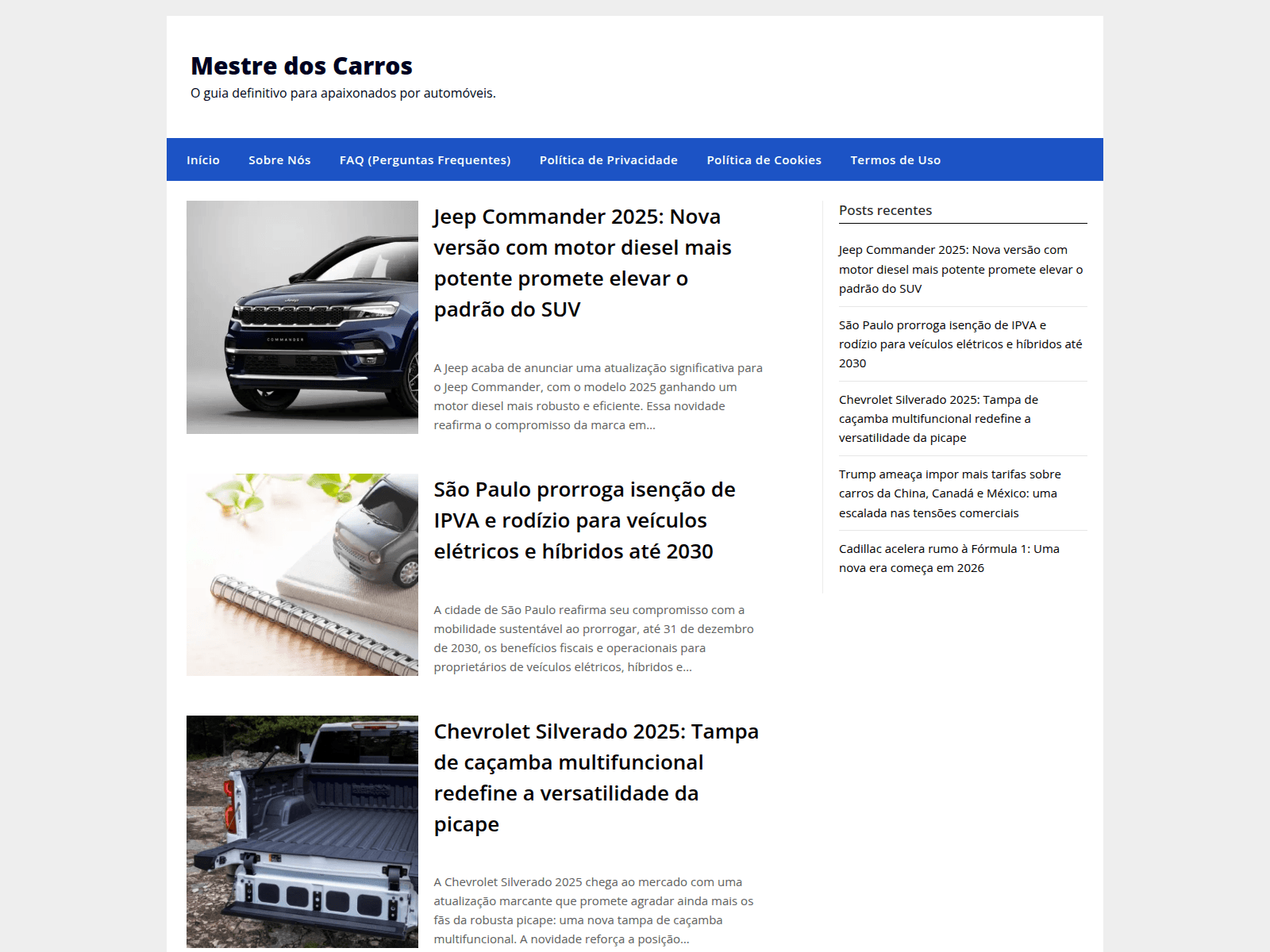 Forensic screenshot of mestredoscarros.com