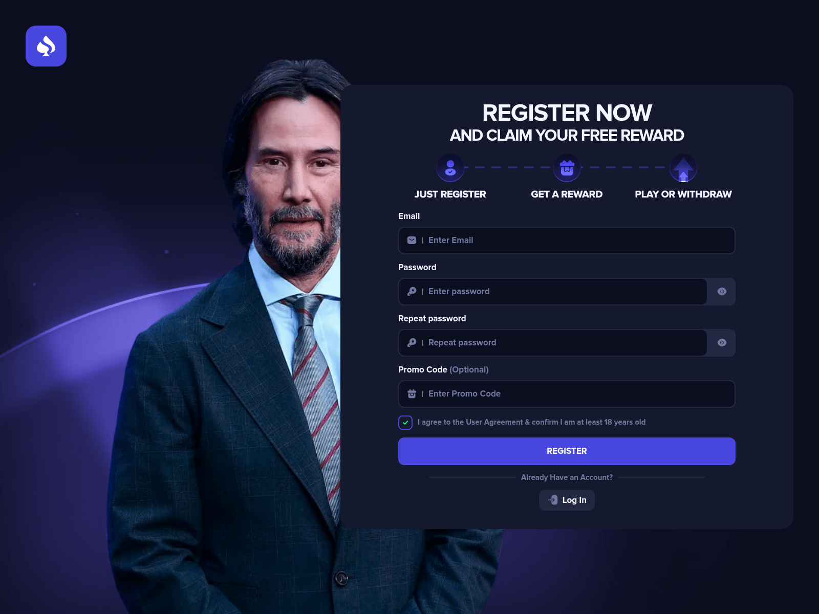 Screenshot of jackragame.com