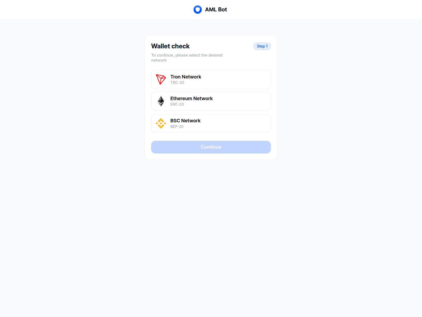 Screenshot of amlglobalcheck.com
