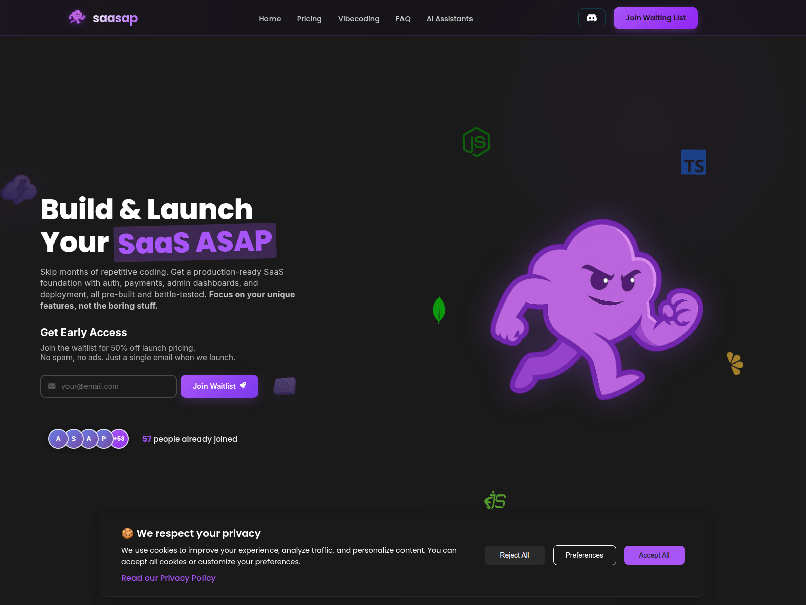 Screenshot of saasap.pro
