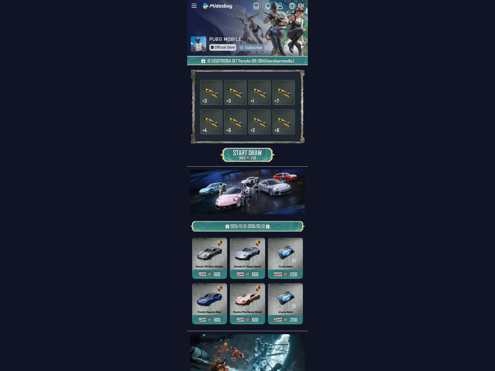 Screenshot of midasz.specialfor.za.com