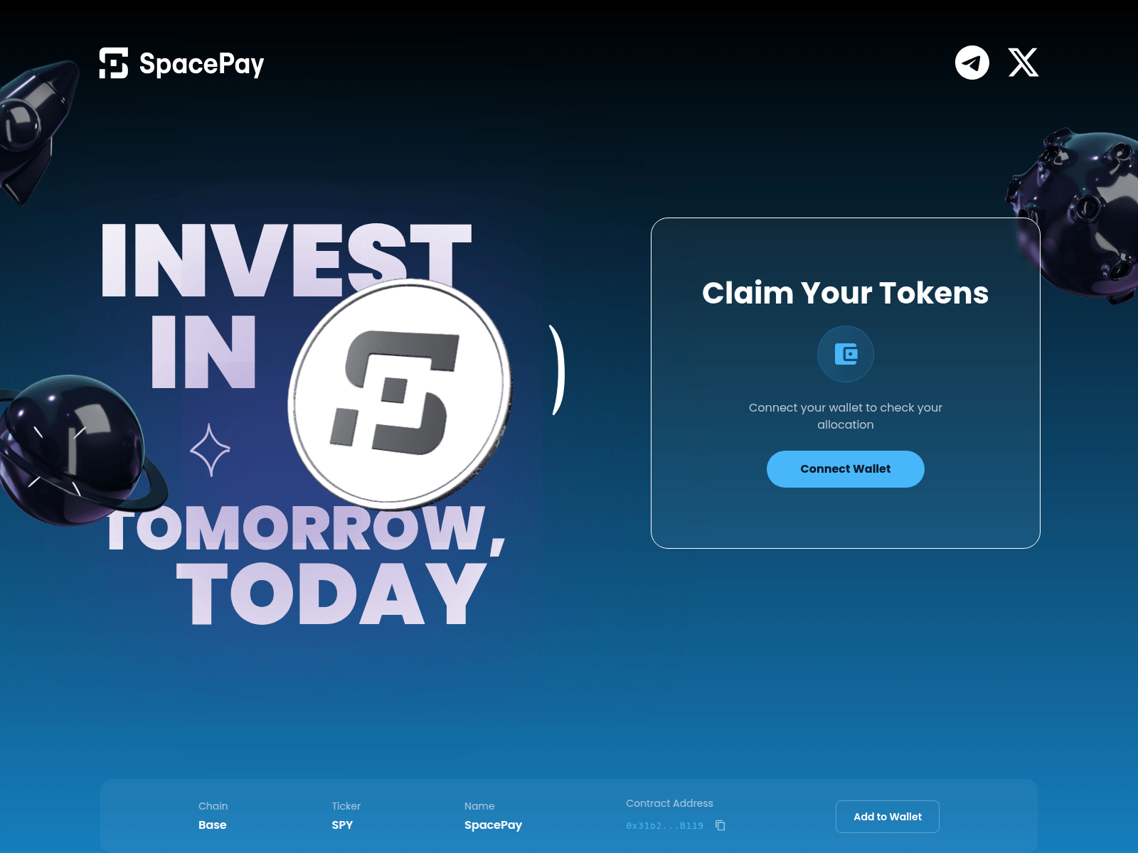 Screenshot of claimspacepay.com