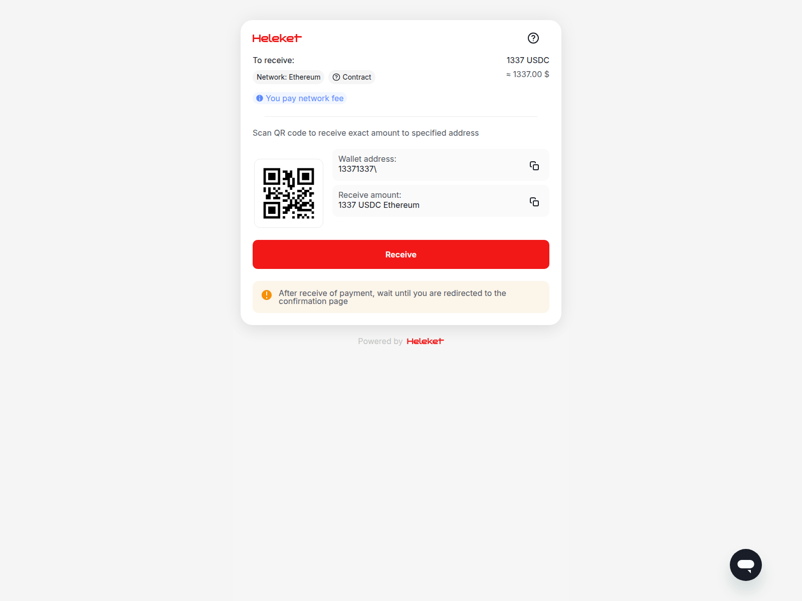 Screenshot of www.receiver-heleket.com