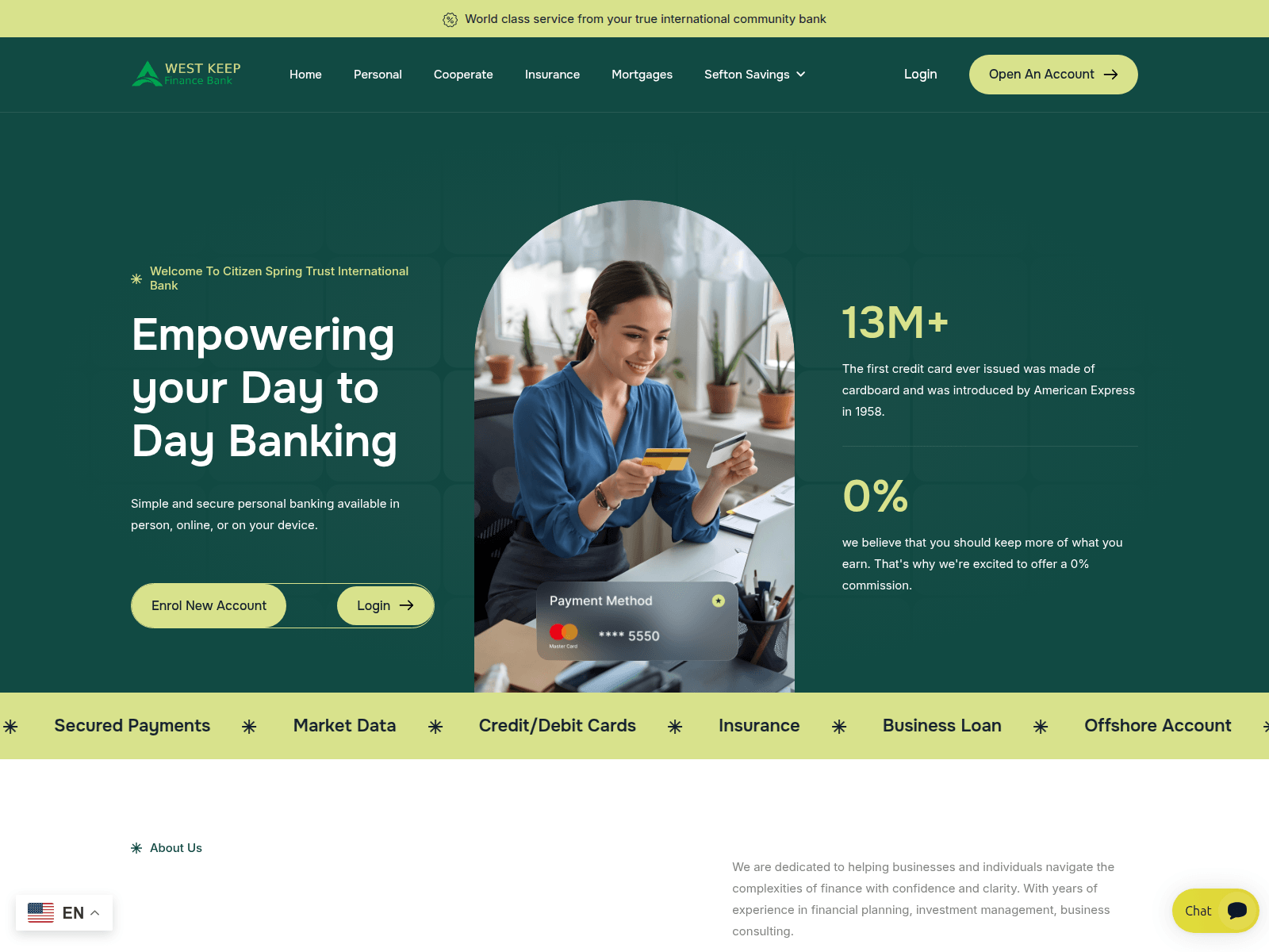 Screenshot of citizenspringtrust.com