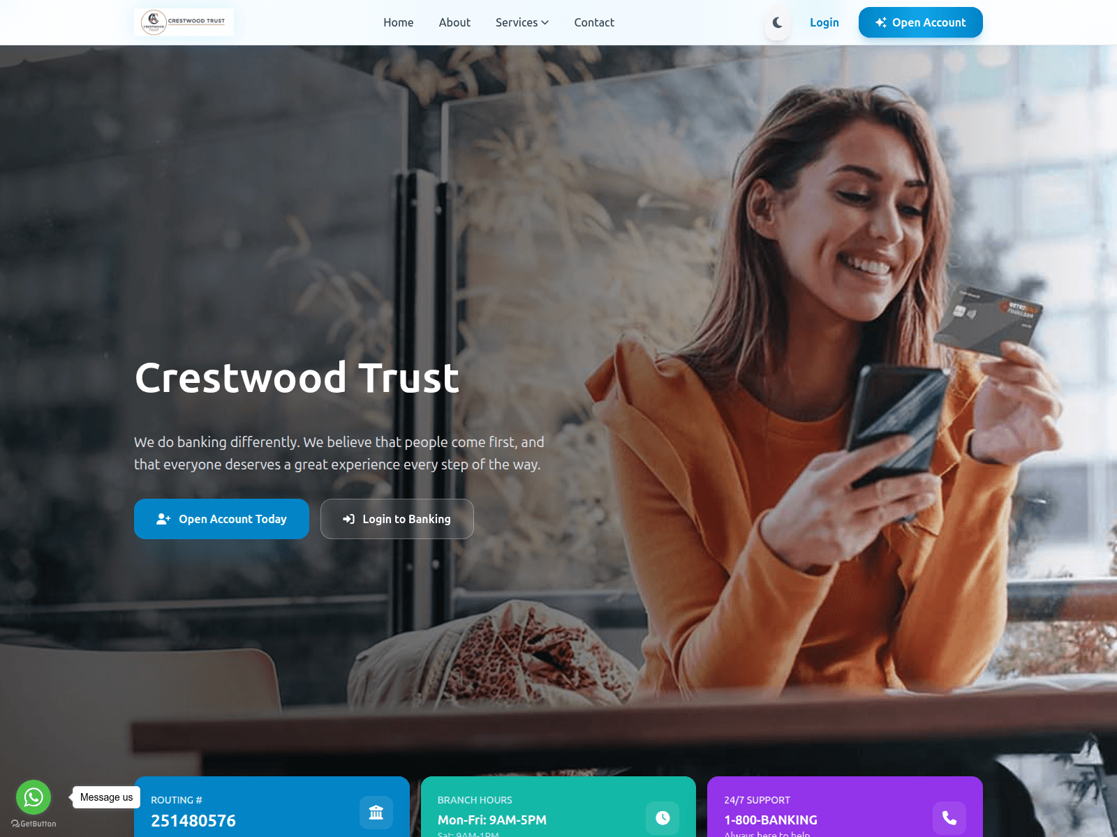 Forensic screenshot of crestwoodtrustllc.com