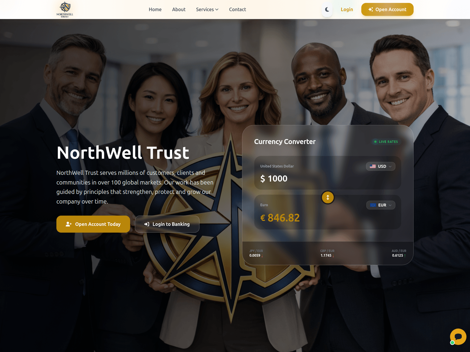 Screenshot of northwelltrust.info