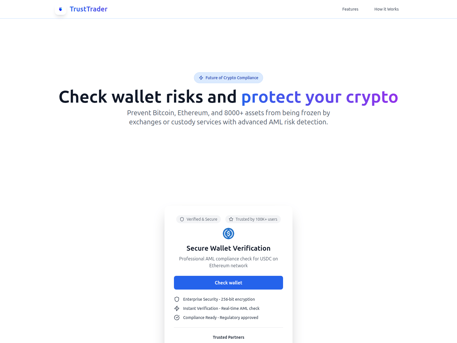 Screenshot of trust-trader.app
