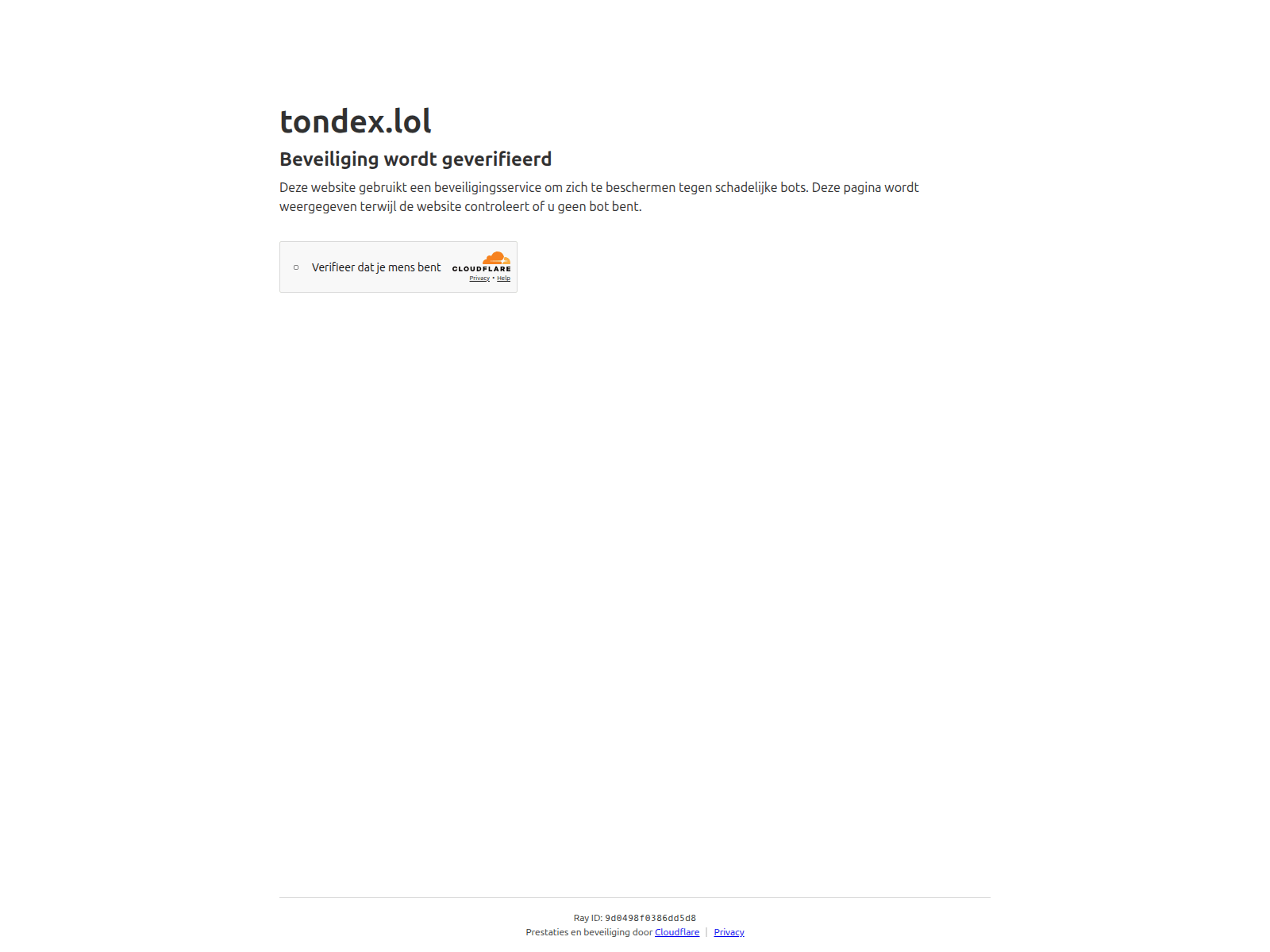 Screenshot of tondex.lol
