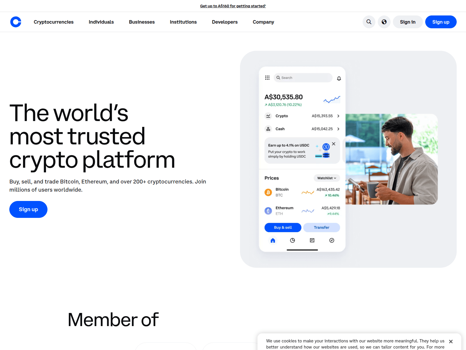 Screenshot of 903453coinbase.com