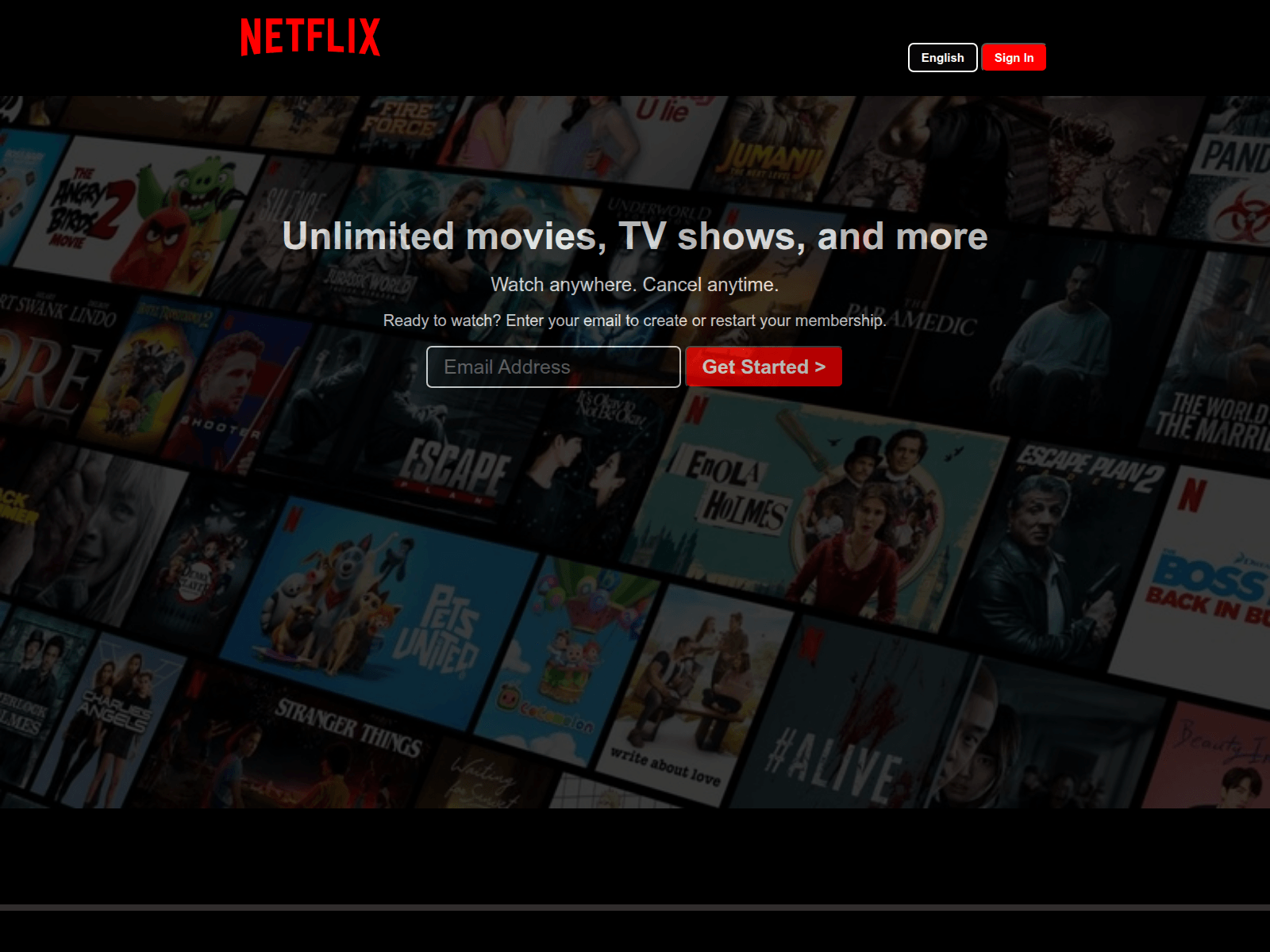 Screenshot of netflix-clone-eight-khaki.vercel.app