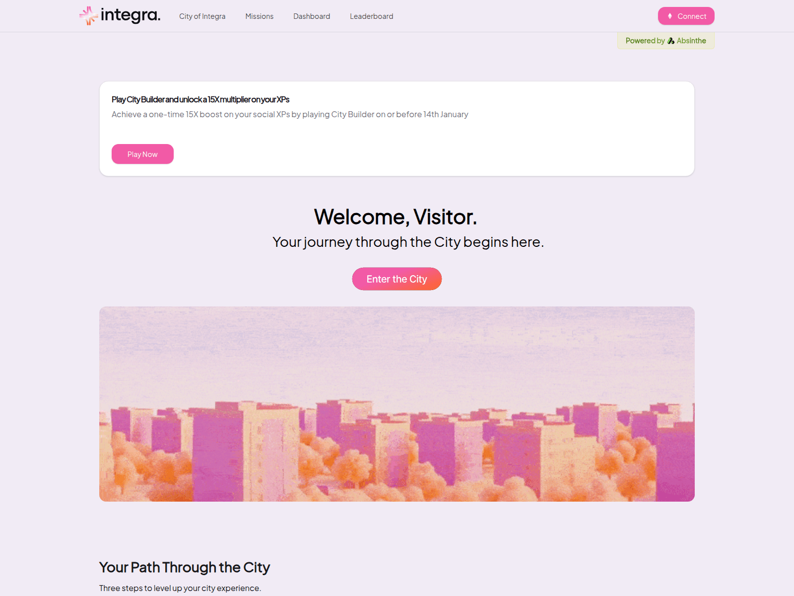 Screenshot of portal-integralayer.com