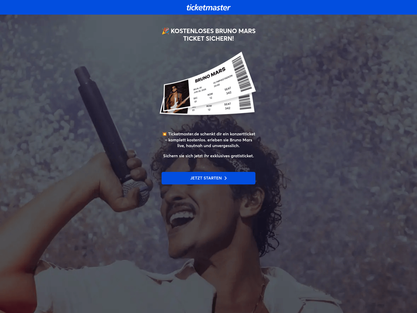 Screenshot of tickxwelt.info