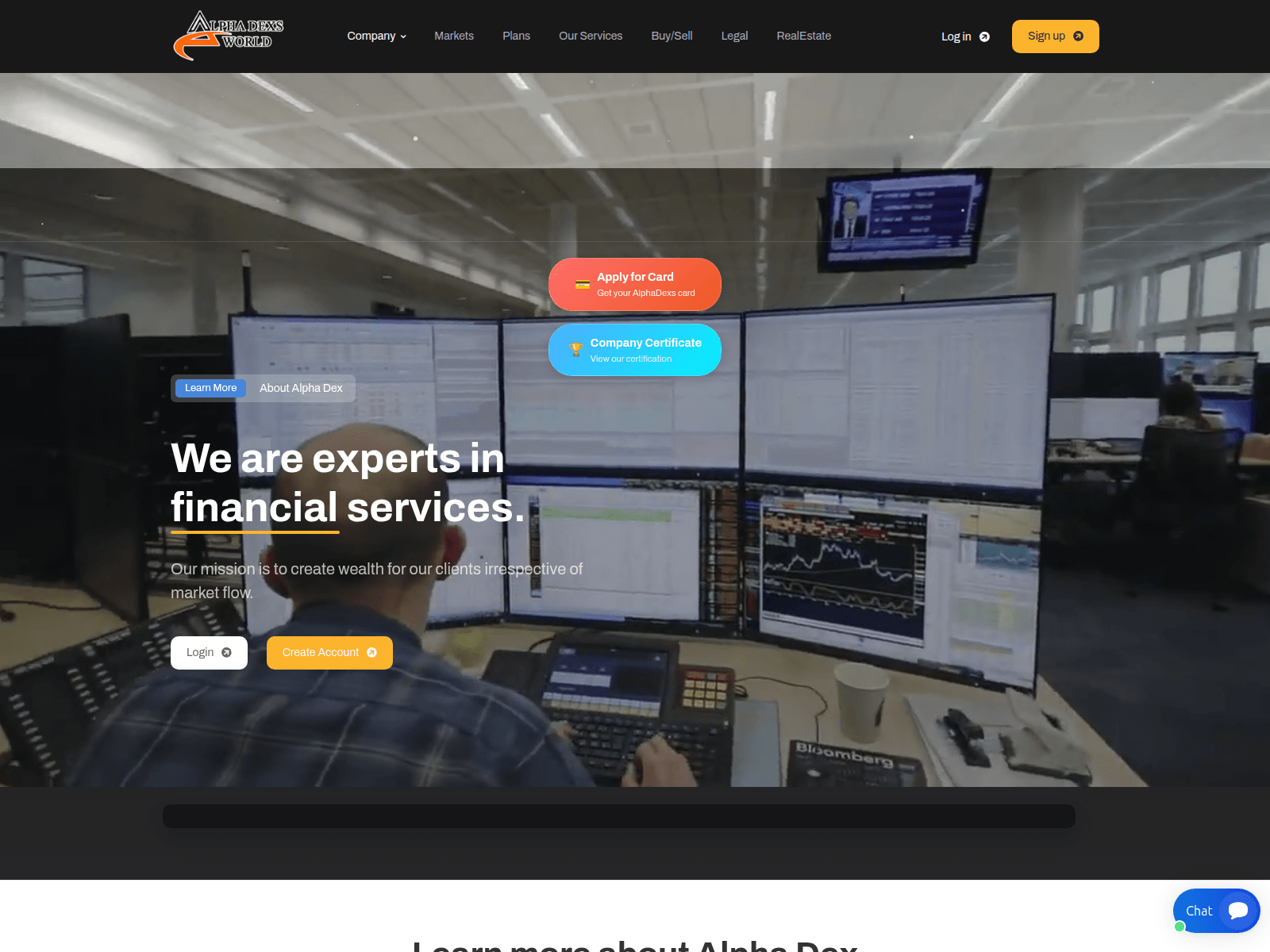 Screenshot of alphadexs.world