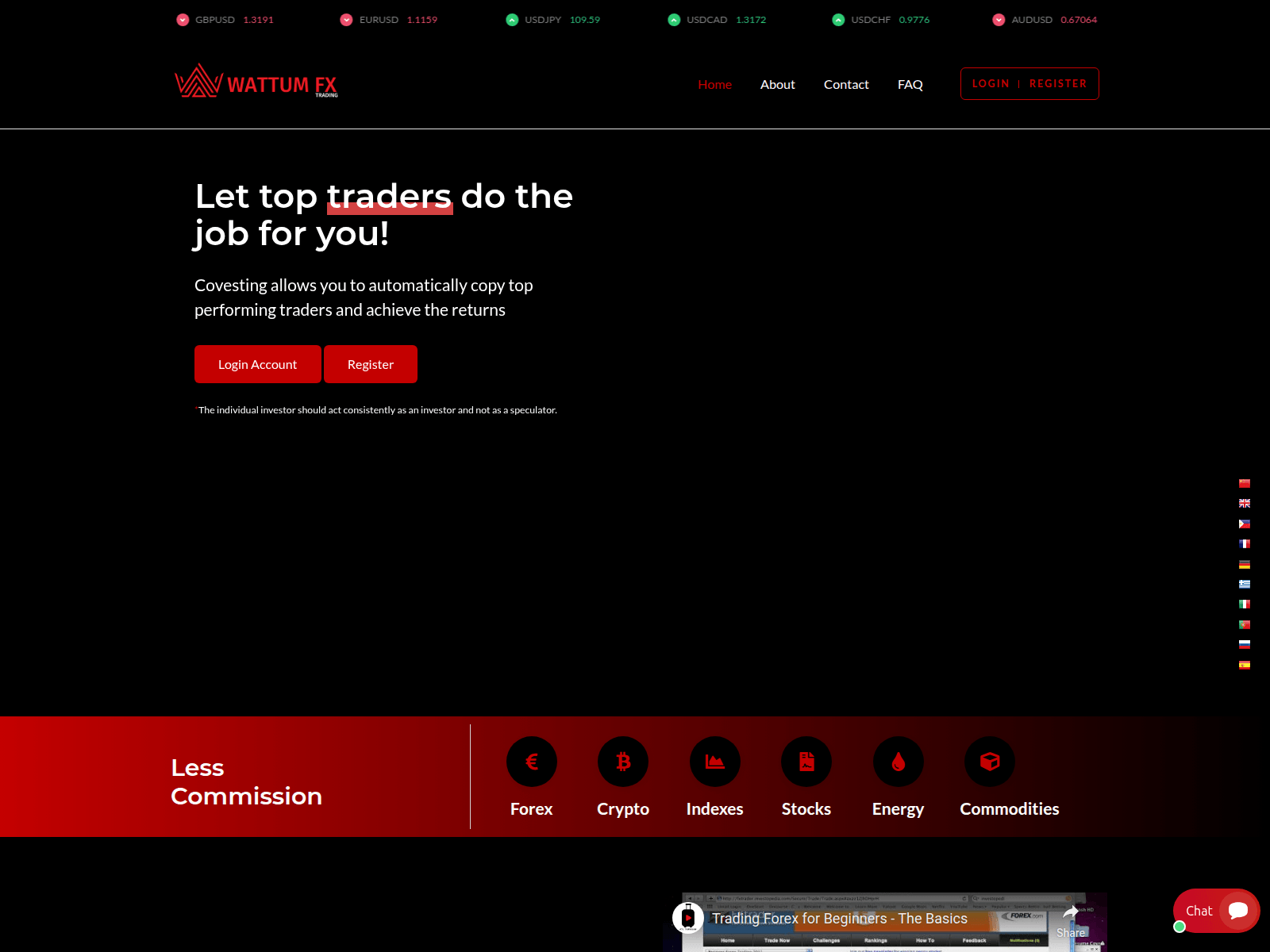 Screenshot of wattumtrade.live