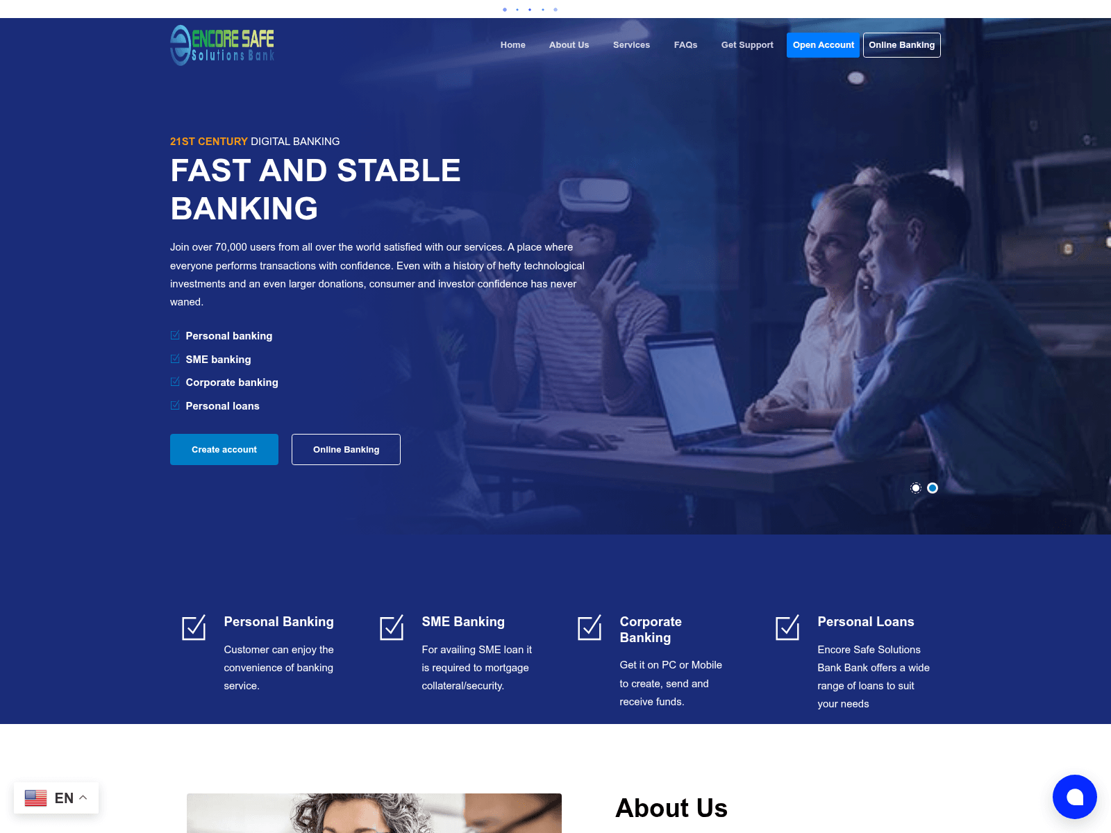 Screenshot of mybank.encoresafesolutions.info
