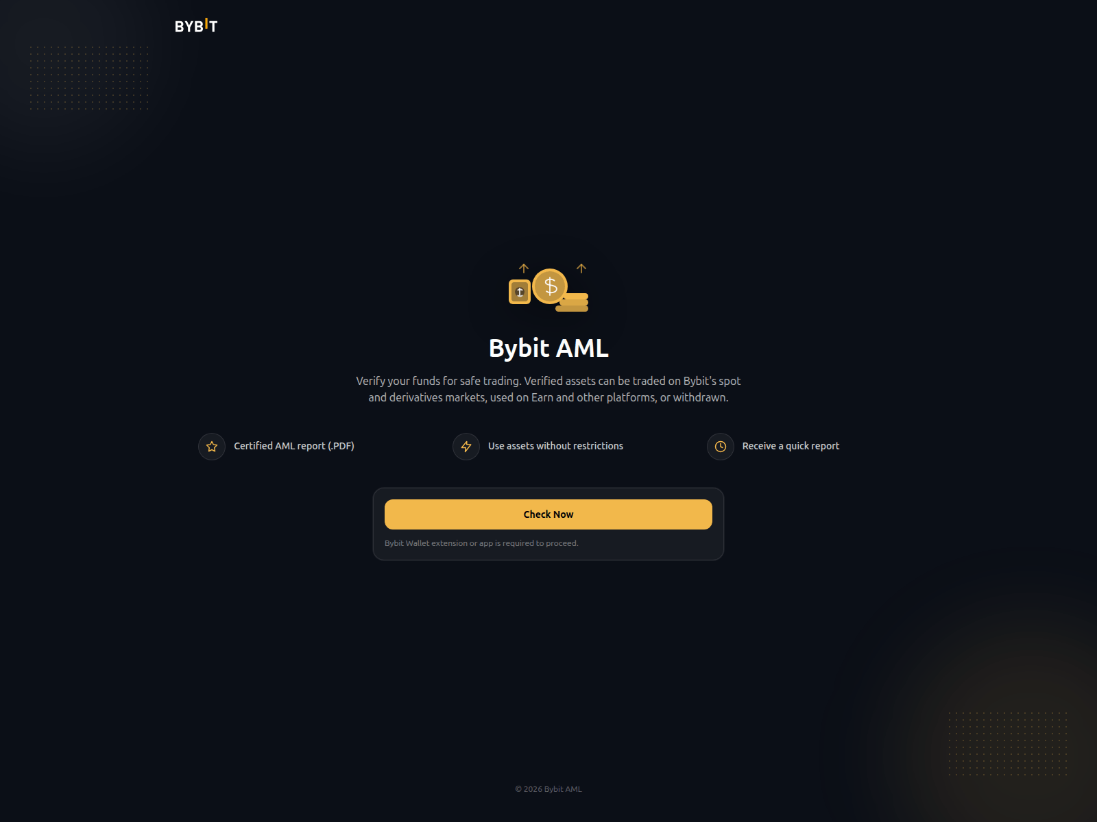 Screenshot of bybit-trc20.info