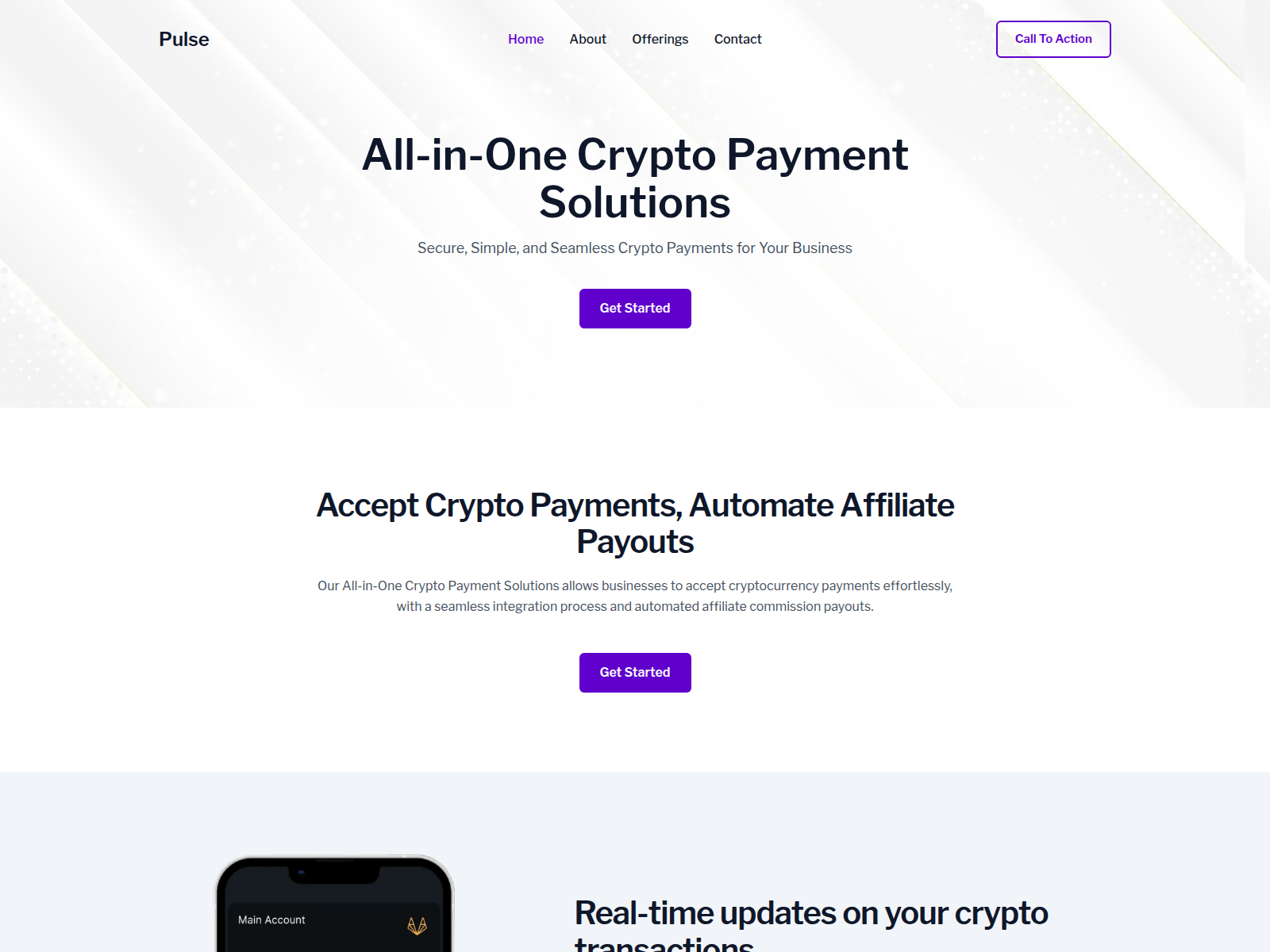 Screenshot of pulsepaymentsystems.com