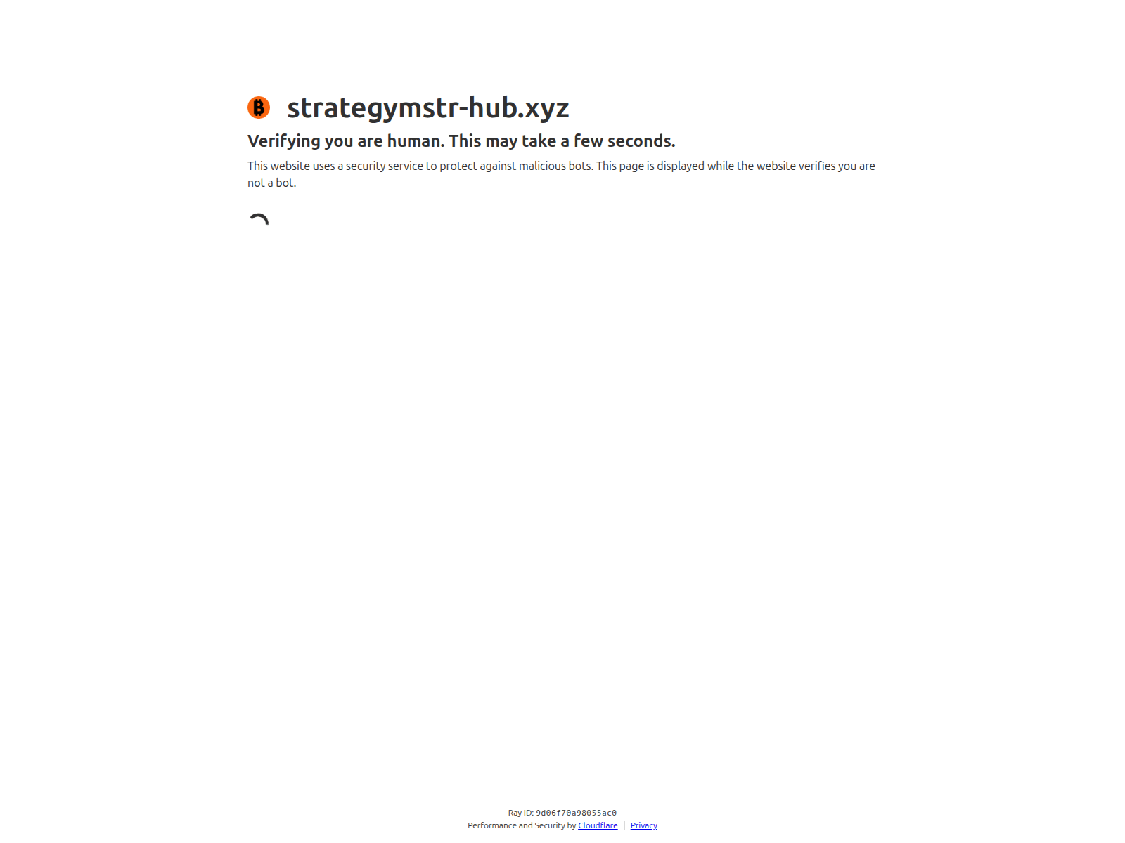 Screenshot of strategymstr-hub.xyz