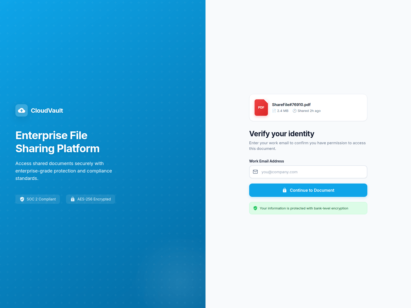 Screenshot of login-cloudsub-var.live