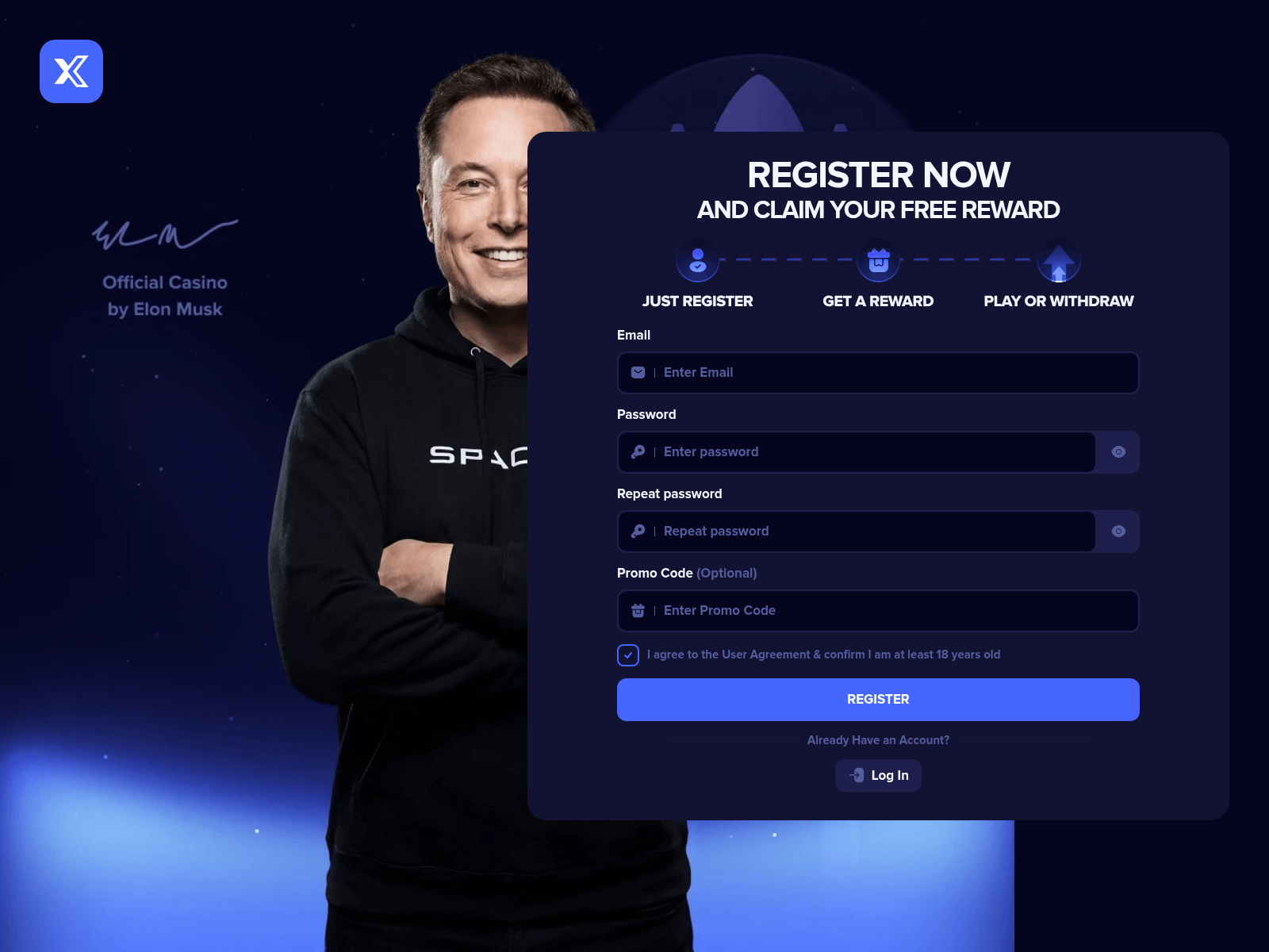 Screenshot of xbetwin.space