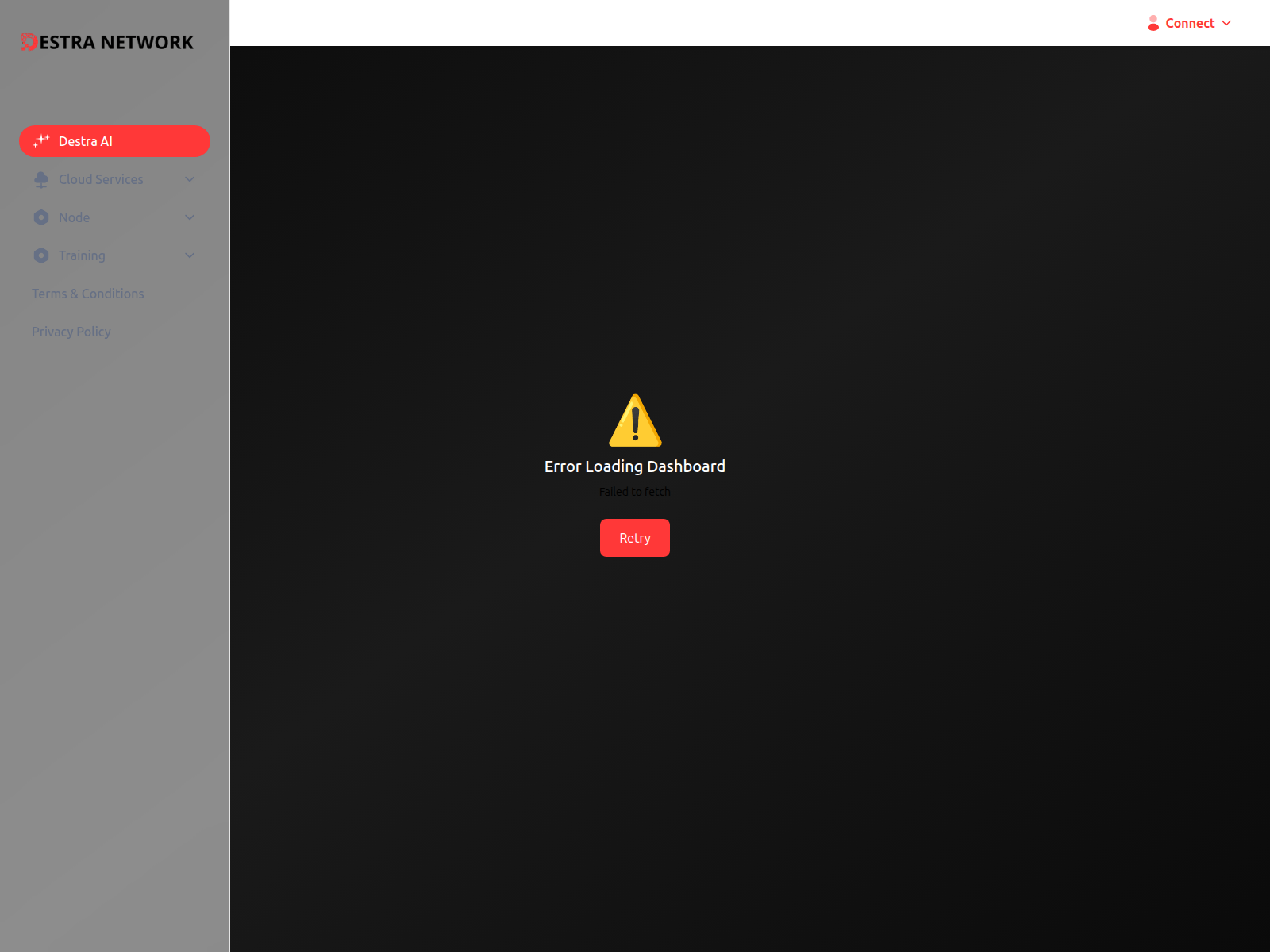 Screenshot of destranetwork.app