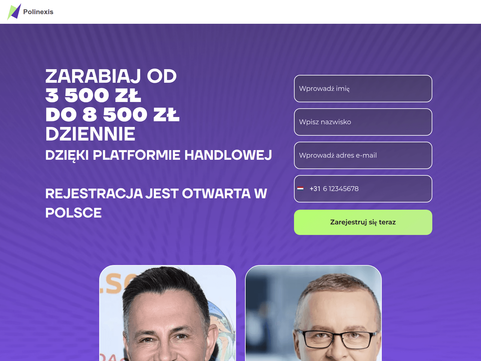 Screenshot of polinexis.info