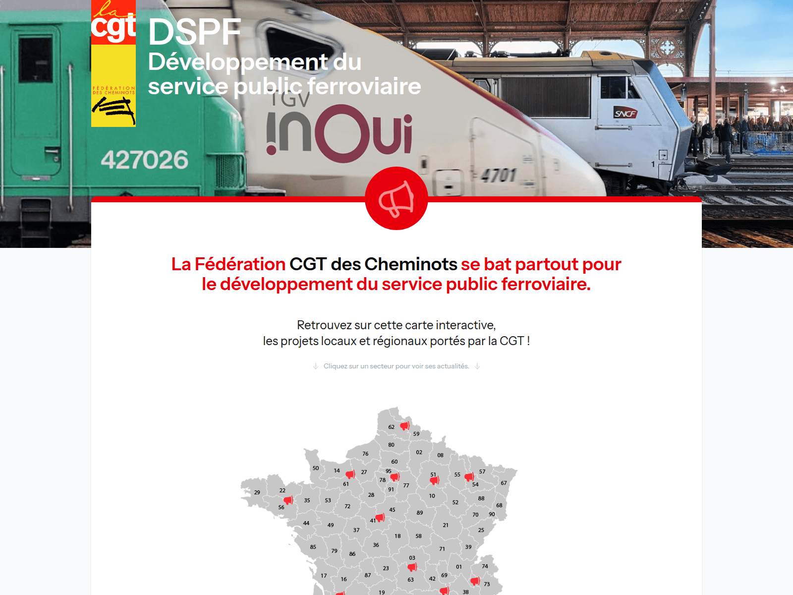 Screenshot of dspf-cheminotcgt.fr