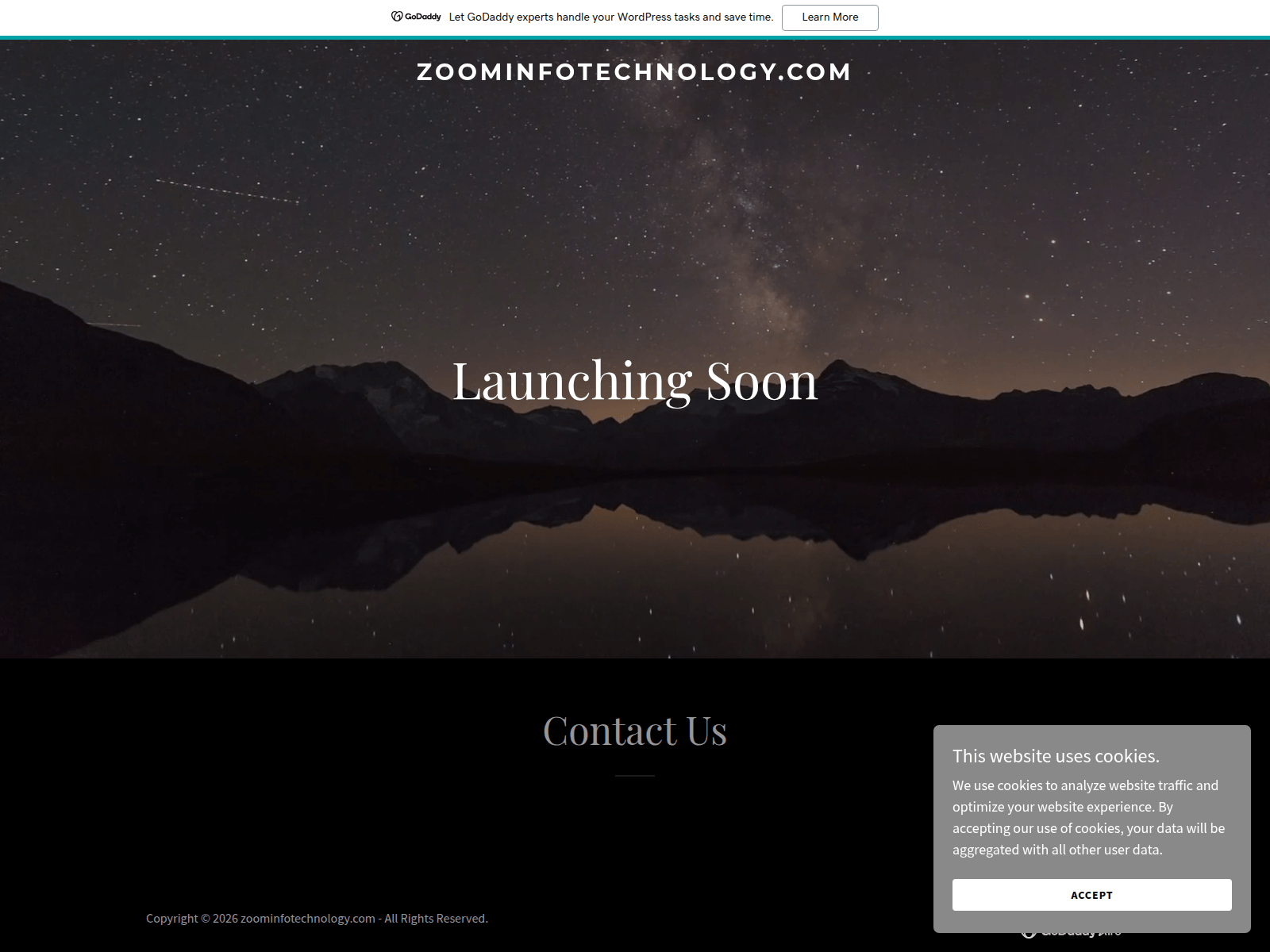 Screenshot of zoominfotechnology.com