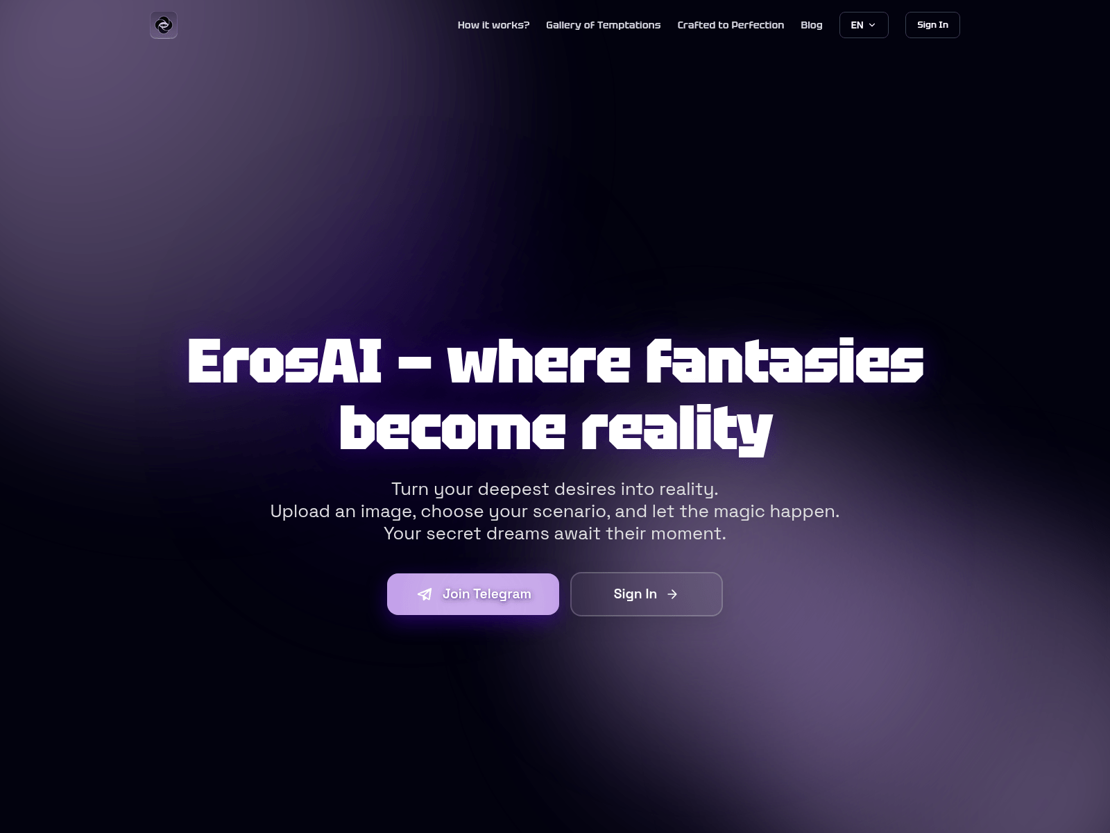 Screenshot of eros-ai.at