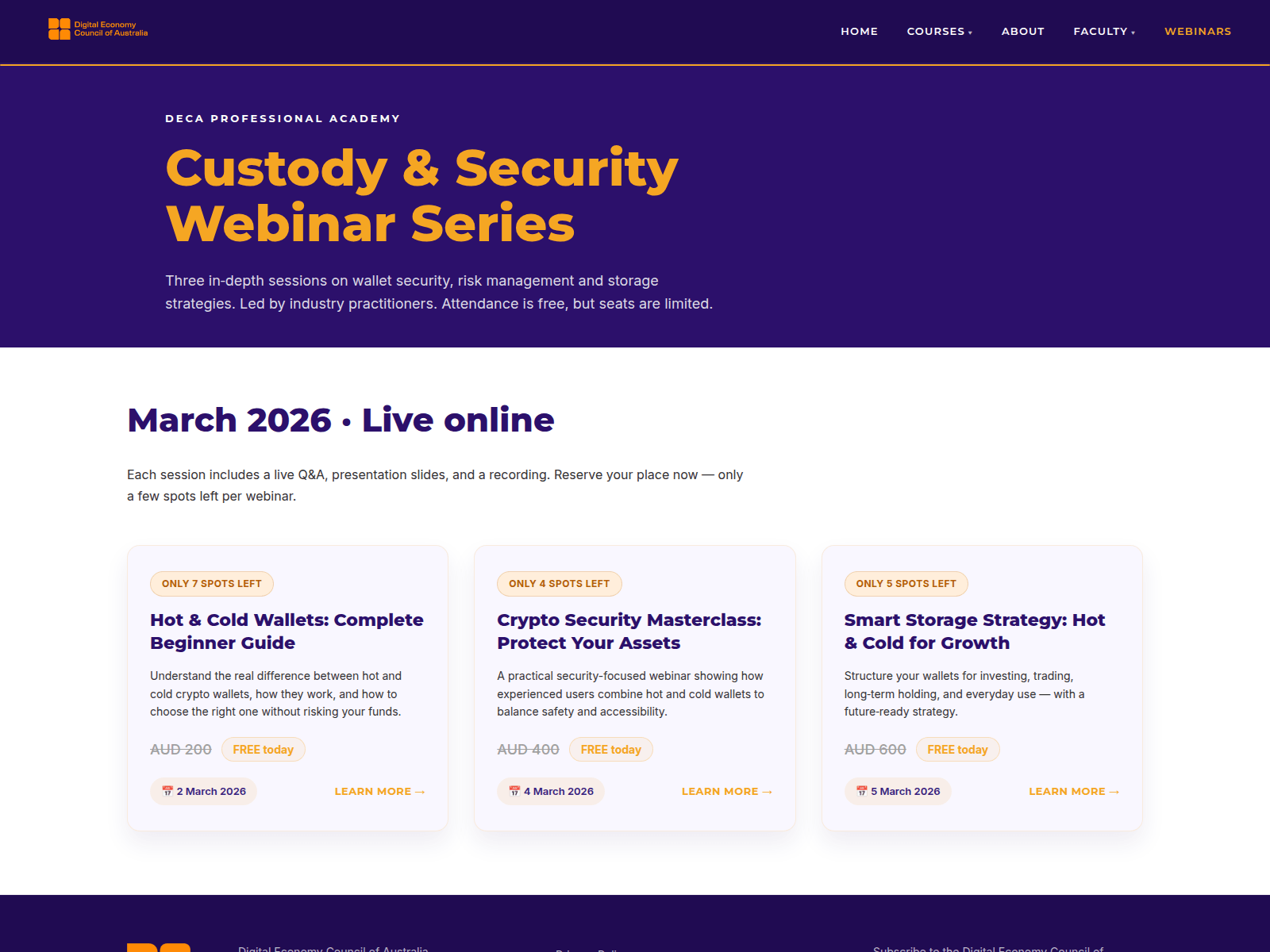 Screenshot of decasch.com