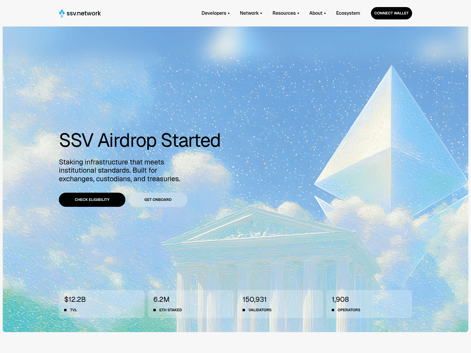 Screenshot of ssvdefi.xyz