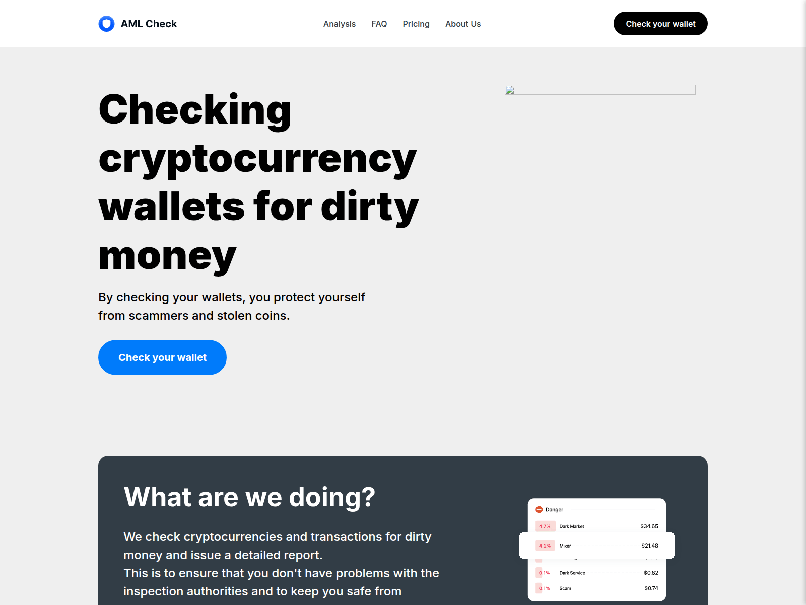 Screenshot of twalletaudit.com