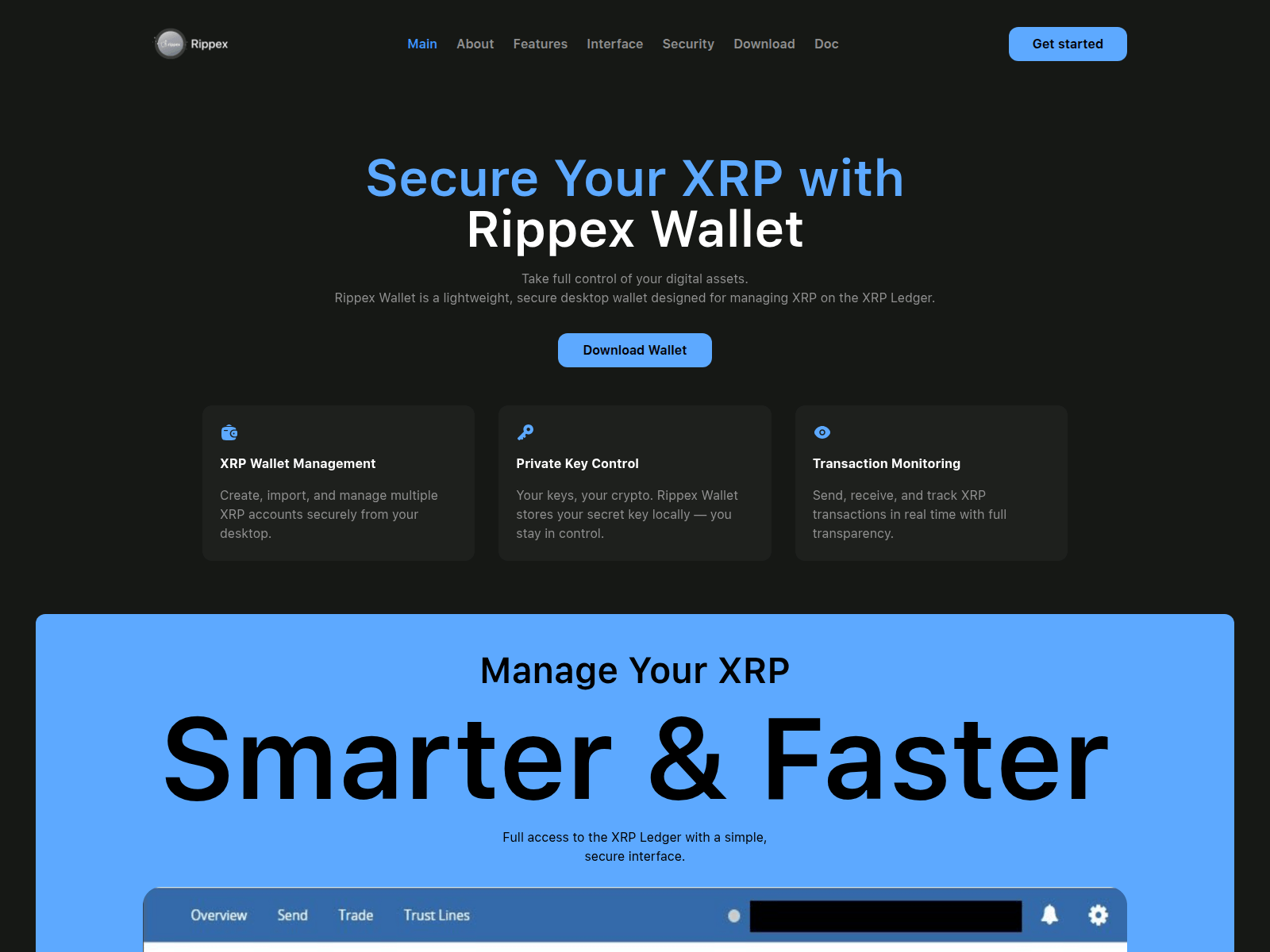 Screenshot of rippex.co